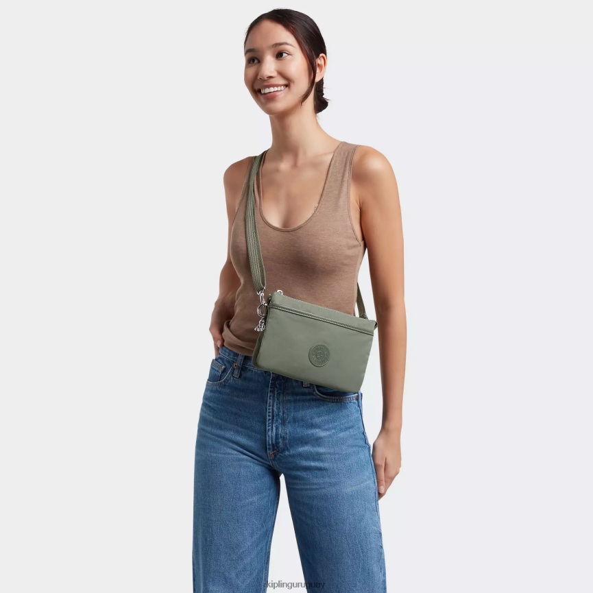 Kipling bandolera Riri H44NB185 algas oscuras mujer bolsos cruzados