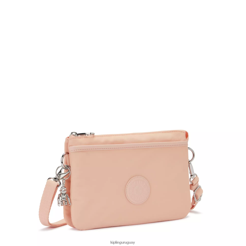 Kipling bandolera Riri H44NB65 rosa de jardín mujer bolsos cruzados