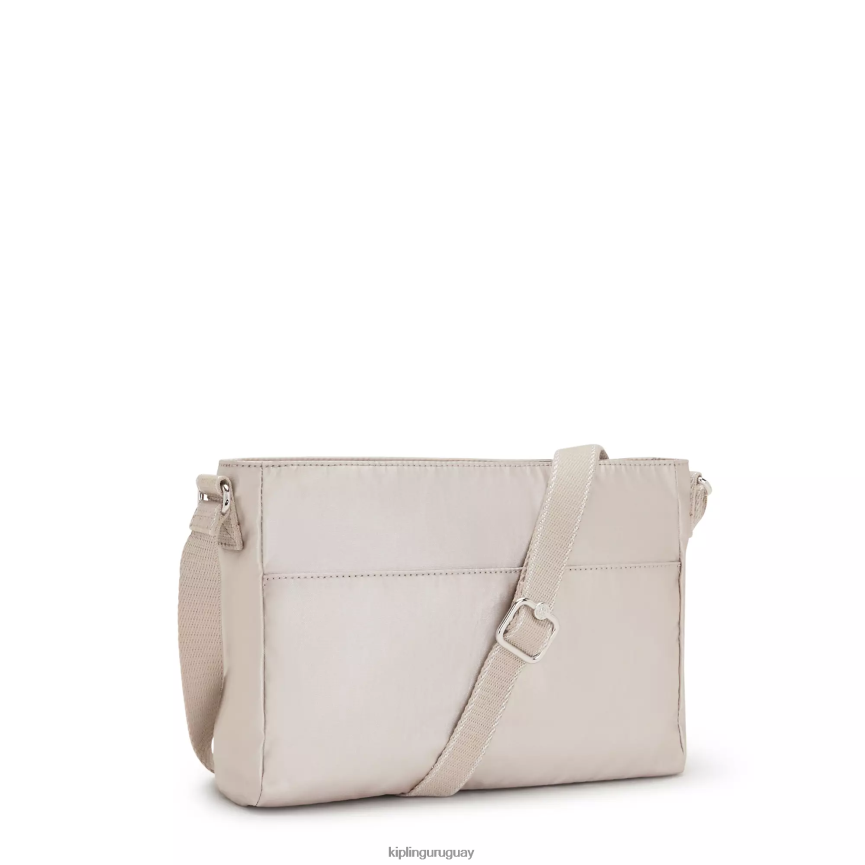 Kipling bandolera angie metalizada H44NB231 resplandor metalico mujer bolsos cruzados