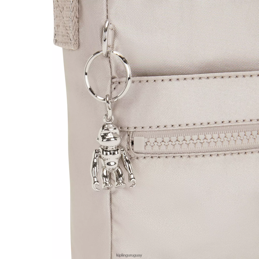 Kipling bandolera angie metalizada H44NB231 resplandor metalico mujer bolsos cruzados