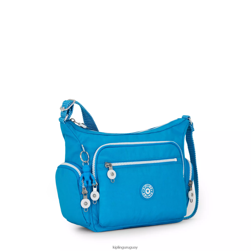 Kipling bolsa crossbody Gabbie pequeña H44NB163 azul ansioso mujer bolsos cruzados