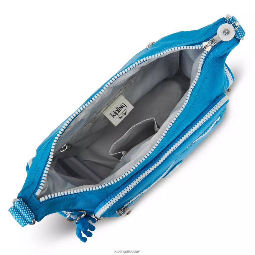 Kipling bolsa crossbody Gabbie pequeña H44NB163 azul ansioso mujer bolsos cruzados