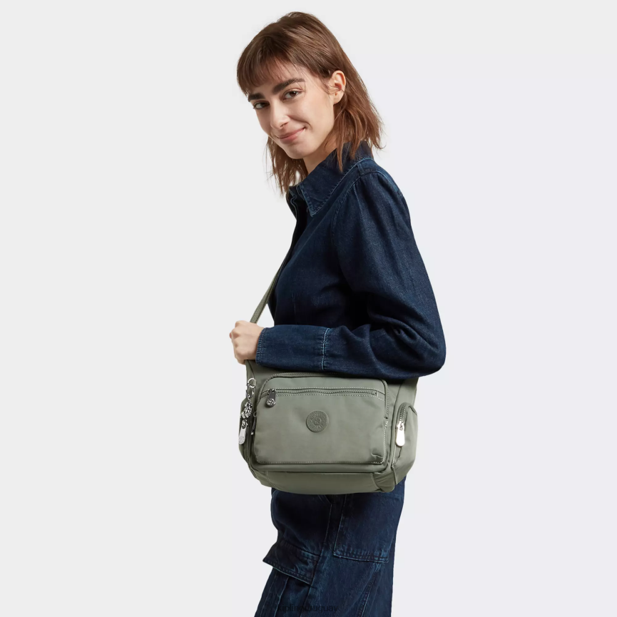 Kipling bolsa crossbody Gabbie pequeña H44NB75 algas oscuras mujer bolsos cruzados