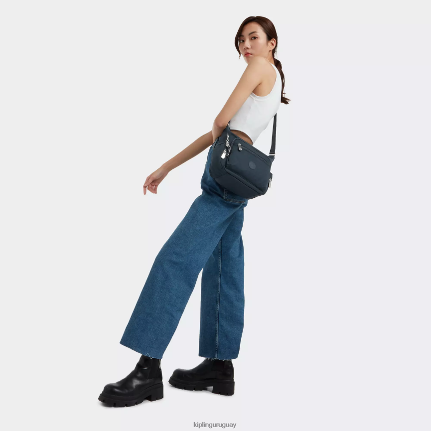 Kipling bolsa crossbody Gabbie pequeña H44NB76 rico azul mujer bolsos cruzados