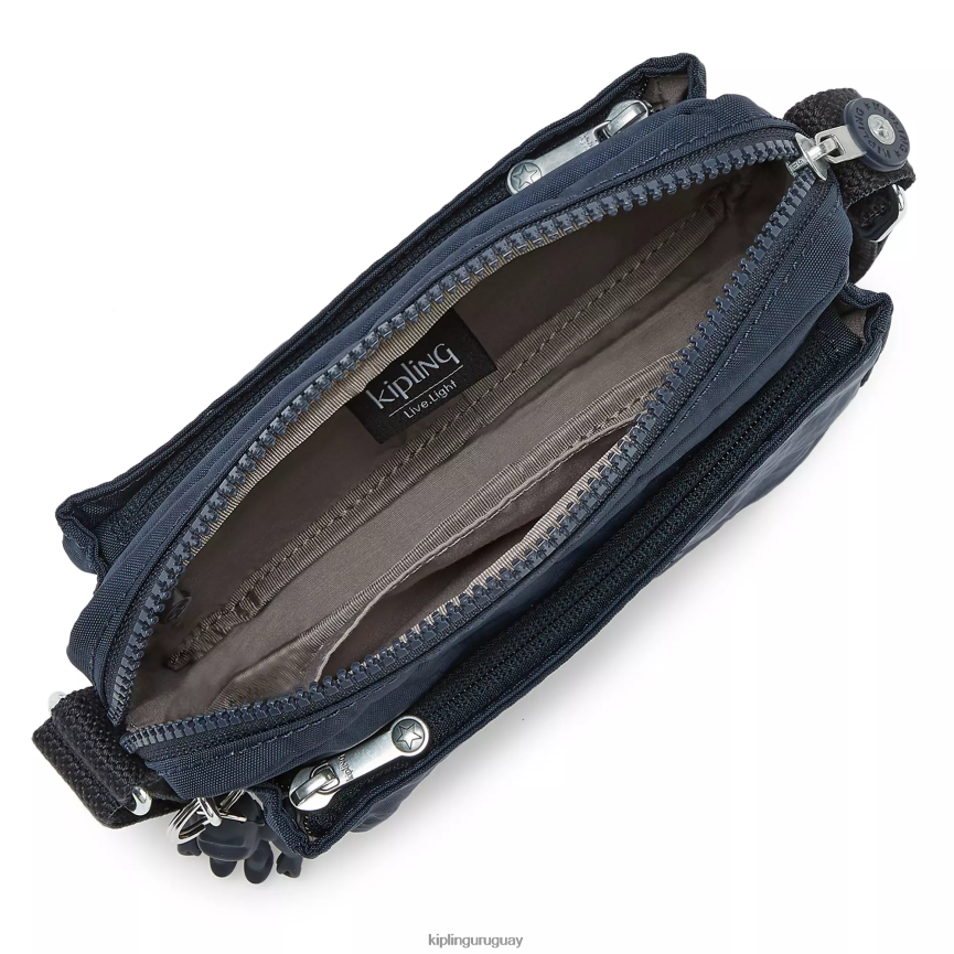 Kipling bolsa crossbody abanu H44NB227 azul azul mujer bolsos cruzados