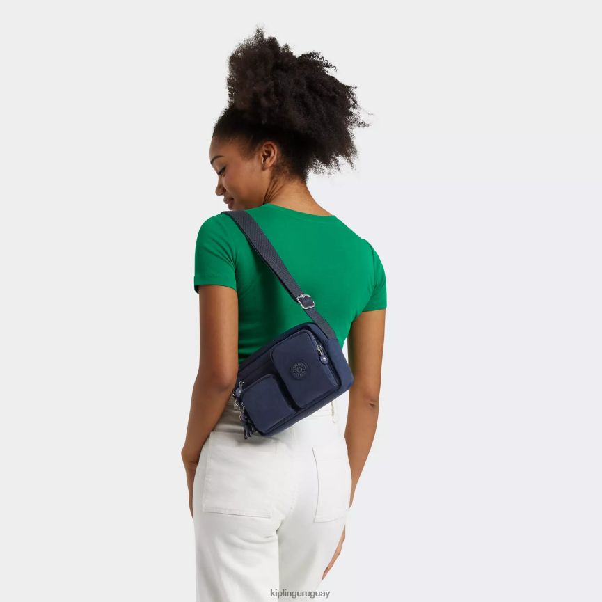 Kipling bolsa crossbody albena H44NB228 azul azul mujer bolsos cruzados