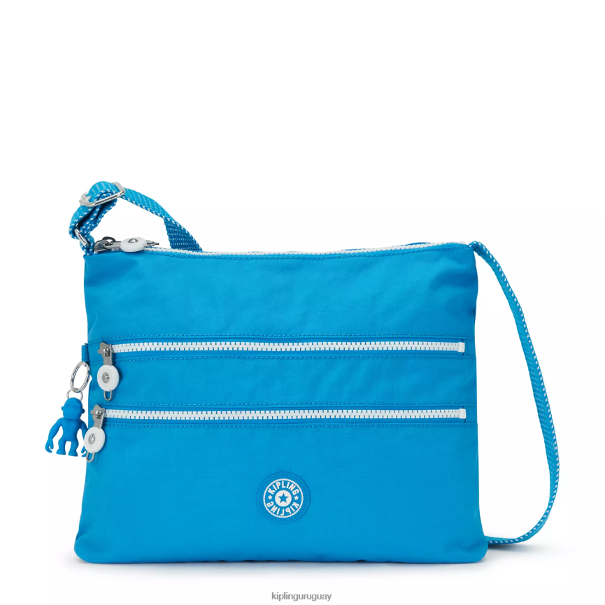 Kipling bolsa crossbody alvar H44NB134 azul ansioso mujer bolsos cruzados