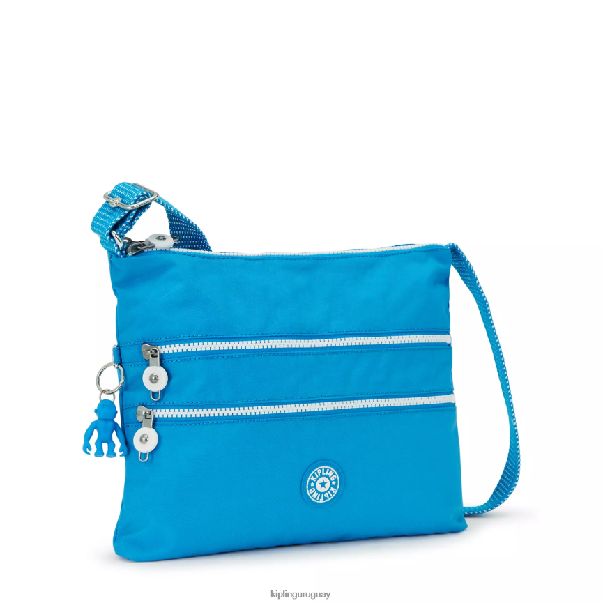 Kipling bolsa crossbody alvar H44NB134 azul ansioso mujer bolsos cruzados