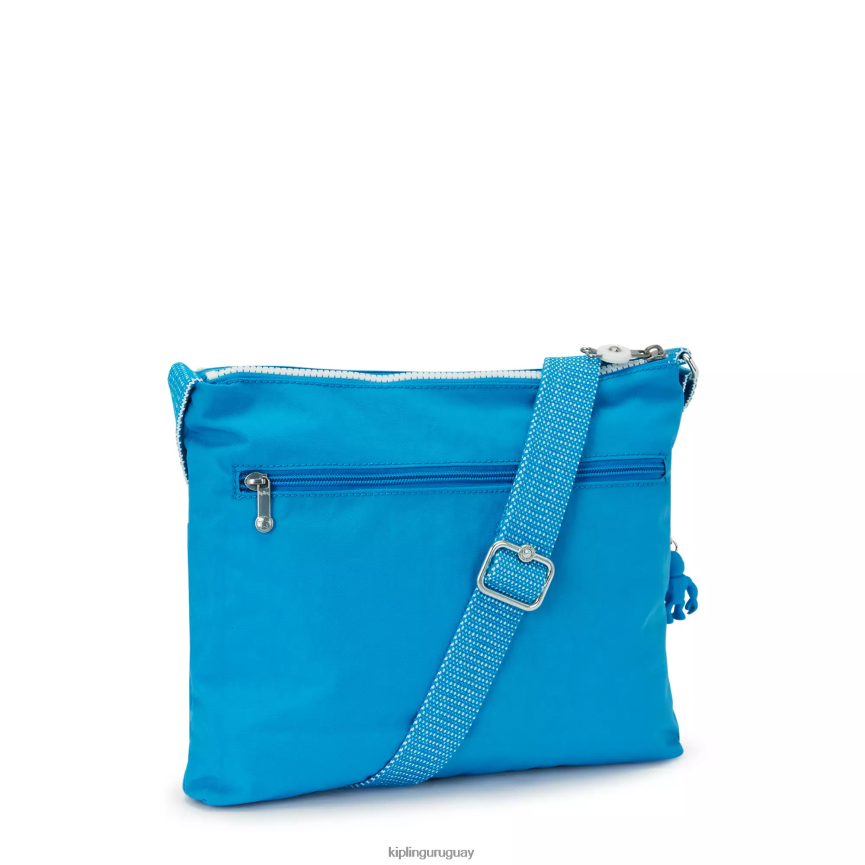 Kipling bolsa crossbody alvar H44NB134 azul ansioso mujer bolsos cruzados