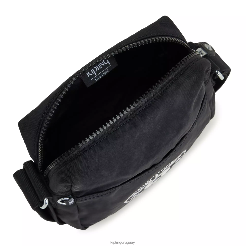 Kipling bolsa crossbody chaz H44NB235 luz negra mujer bolsos cruzados