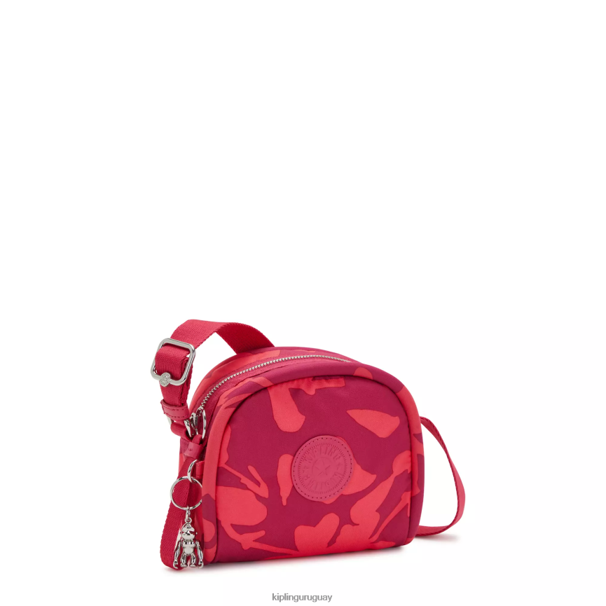 Kipling bolsa crossbody con estampado de jesper H44NB189 flores de coral mujer bolsos cruzados