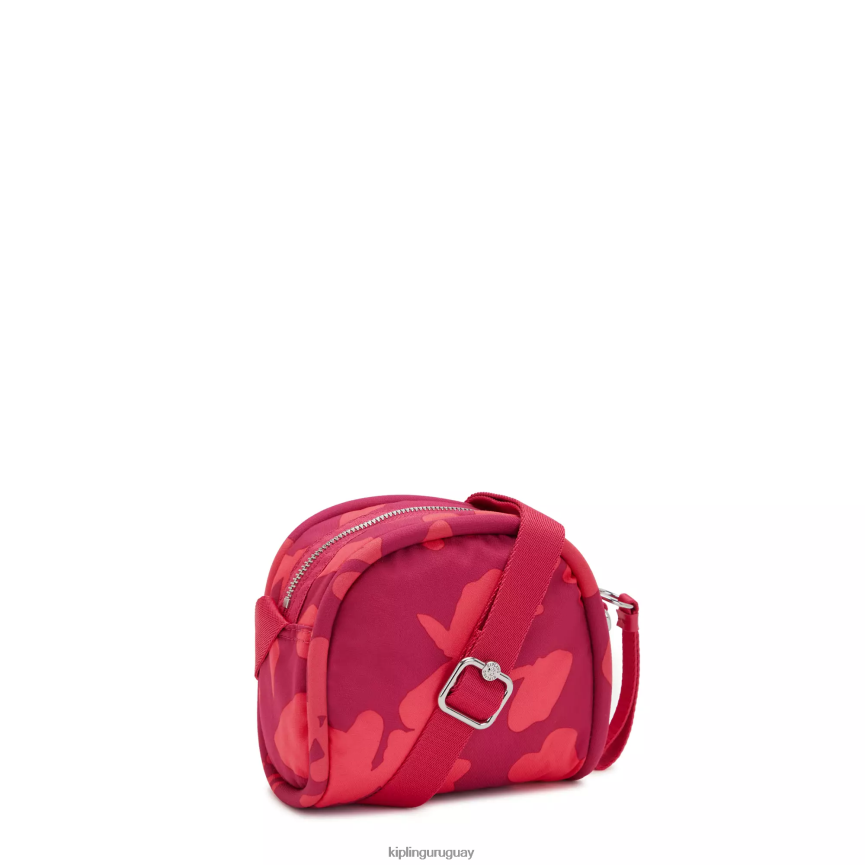 Kipling bolsa crossbody con estampado de jesper H44NB189 flores de coral mujer bolsos cruzados