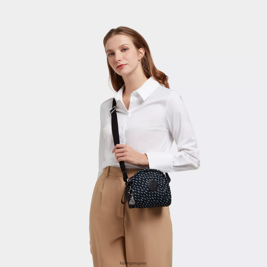 Kipling bolsa crossbody con estampado de jesper H44NB190 último punto mujer bolsos cruzados