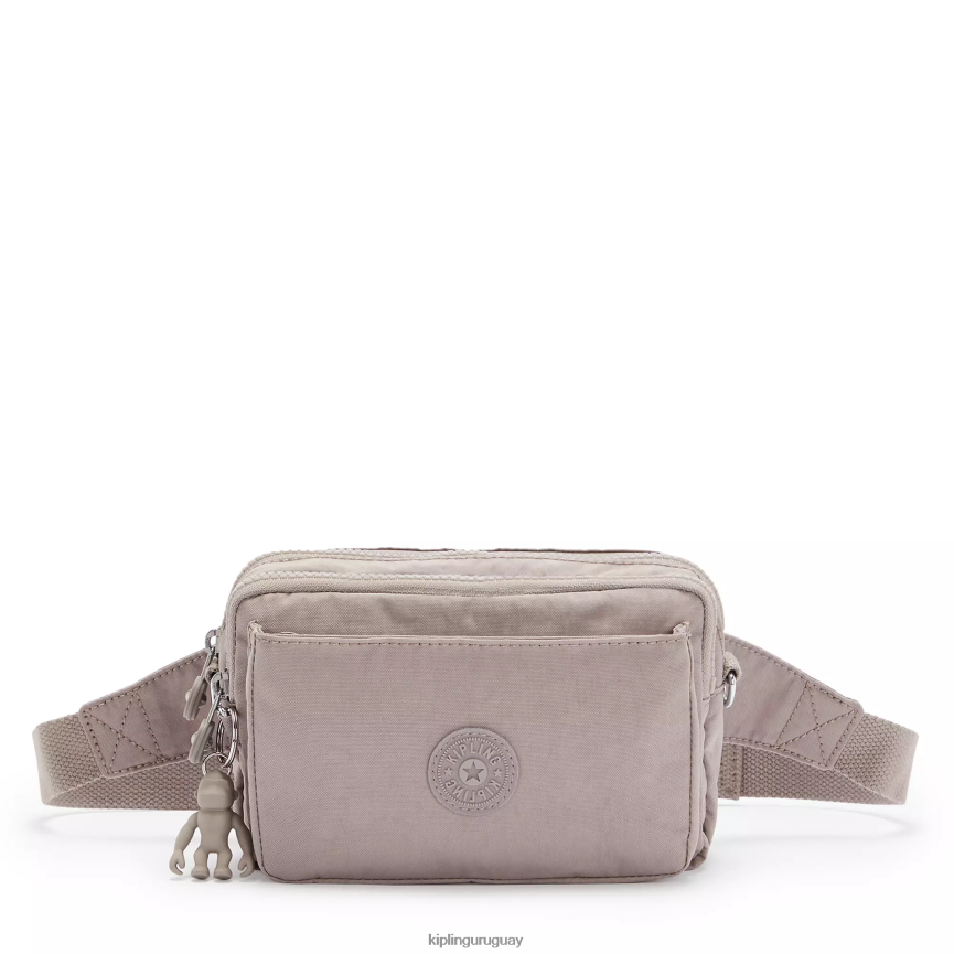 Kipling bolsa crossbody convertible abanu H44NB117 gris gris mujer bolsos cruzados