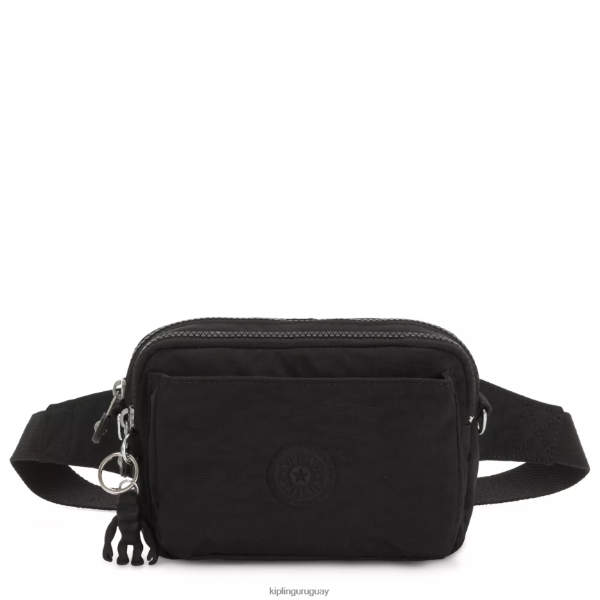 Kipling bolsa crossbody convertible abanu H44NB119 negro negro mujer bolsos cruzados