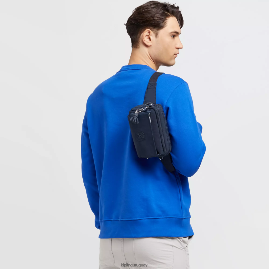 Kipling bolsa crossbody convertible abanu H44NB120 azul azul mujer bolsos cruzados