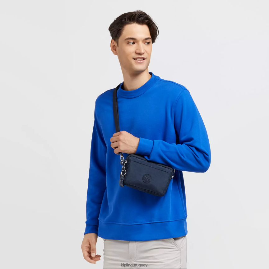 Kipling bolsa crossbody convertible abanu H44NB120 azul azul mujer bolsos cruzados