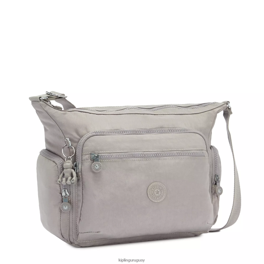 Kipling bolsa crossbody gabbie H44NB129 gris gris mujer bolsos cruzados