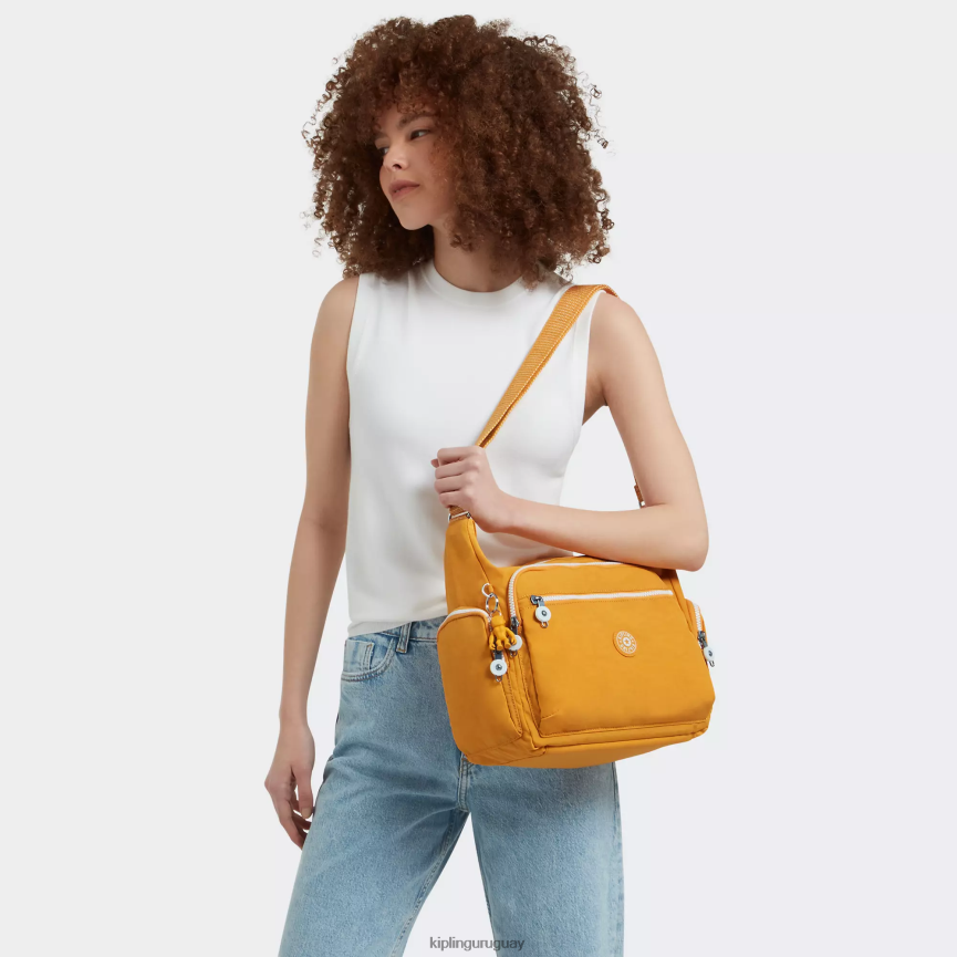 Kipling bolsa crossbody gabbie H44NB130 amarillo rapido mujer bolsos cruzados