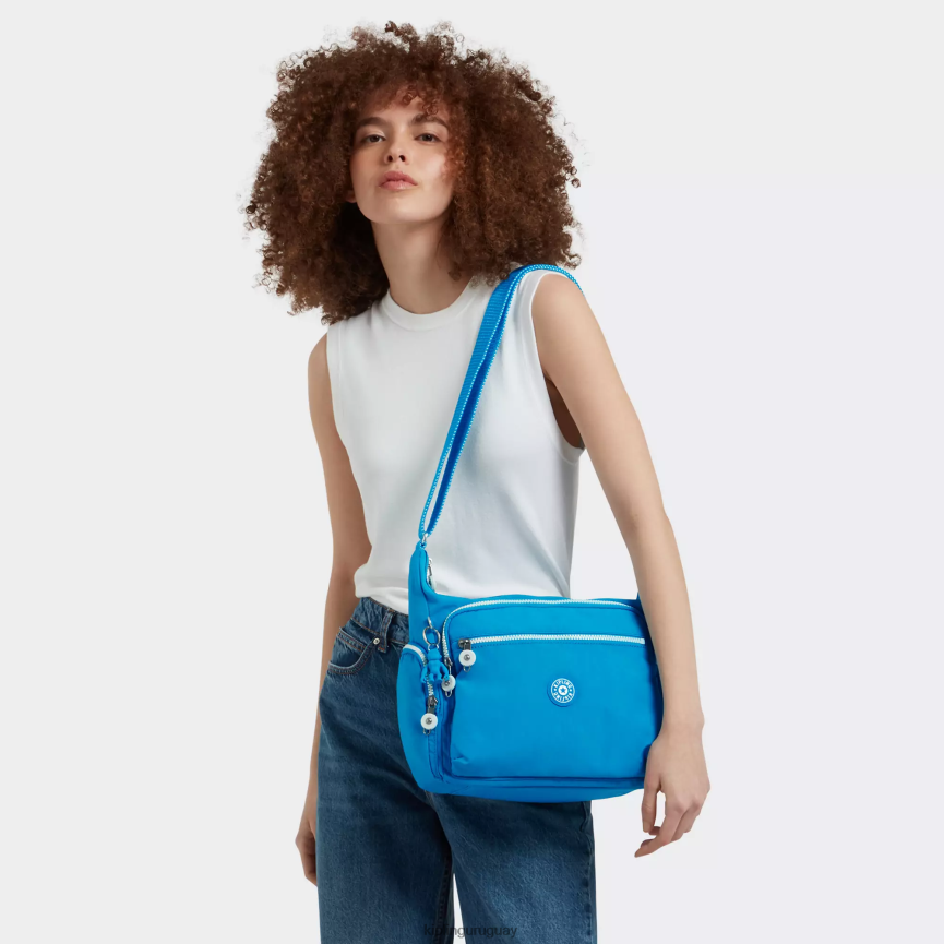 Kipling bolsa crossbody gabbie H44NB133 azul ansioso mujer bolsos cruzados