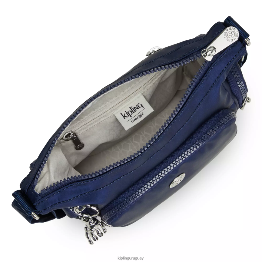 Kipling bolsa crossbody gabbie mini H44NB201 azul cósmico mujer bolsos cruzados