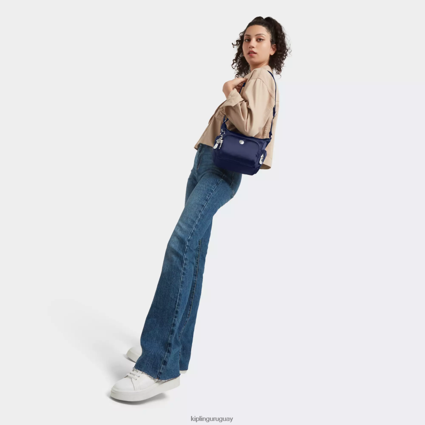 Kipling bolsa crossbody gabbie mini H44NB201 azul cósmico mujer bolsos cruzados