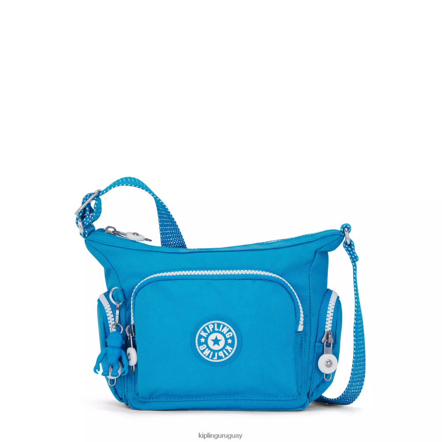 Kipling bolsa crossbody gabbie mini H44NB22 azul ansioso mujer bolsos cruzados