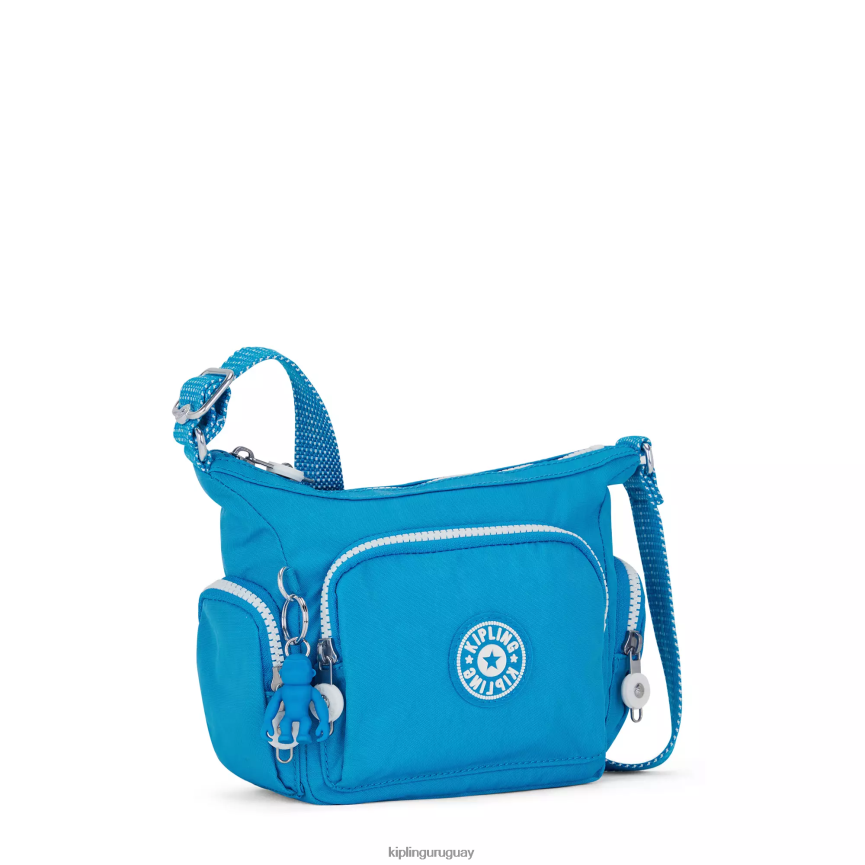 Kipling bolsa crossbody gabbie mini H44NB22 azul ansioso mujer bolsos cruzados