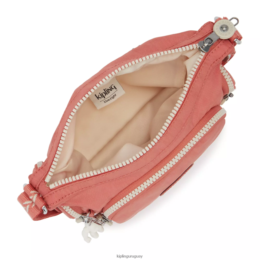 Kipling bolsa crossbody gabbie mini H44NB23 rosa de la vendimia mujer bolsos cruzados
