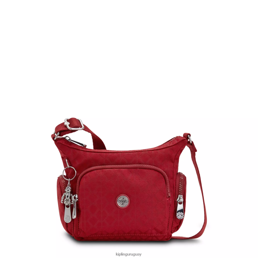 Kipling bolsa crossbody gabbie mini H44NB73 firma roja mujer bolsos cruzados