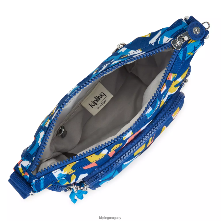 Kipling bolsa crossbody gabbie mini estampada H44NB139 neón mujer bolsos cruzados