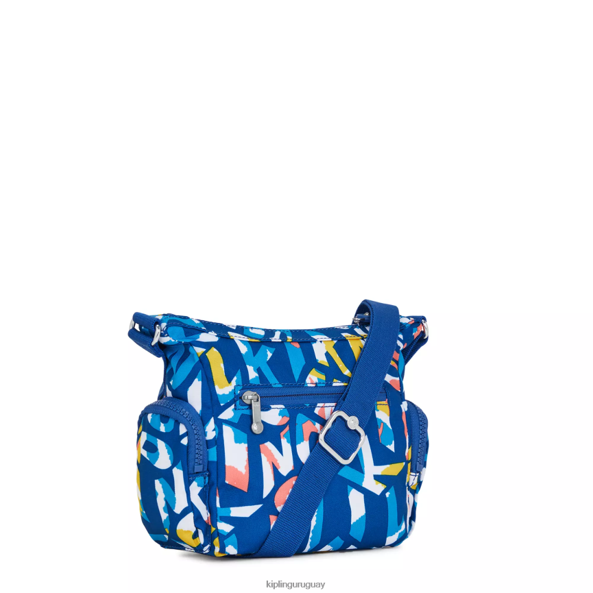 Kipling bolsa crossbody gabbie mini estampada H44NB139 neón mujer bolsos cruzados