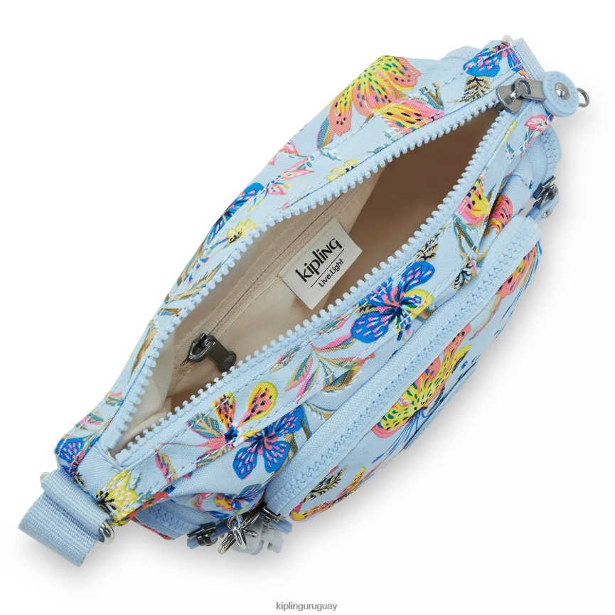 Kipling bolsa crossbody gabbie mini estampada H44NB141 flores silvestres mujer bolsos cruzados