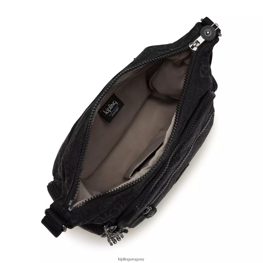 Kipling bolsa crossbody gabbie pequeña estampada H44NB233 firma en relieve mujer bolsos cruzados