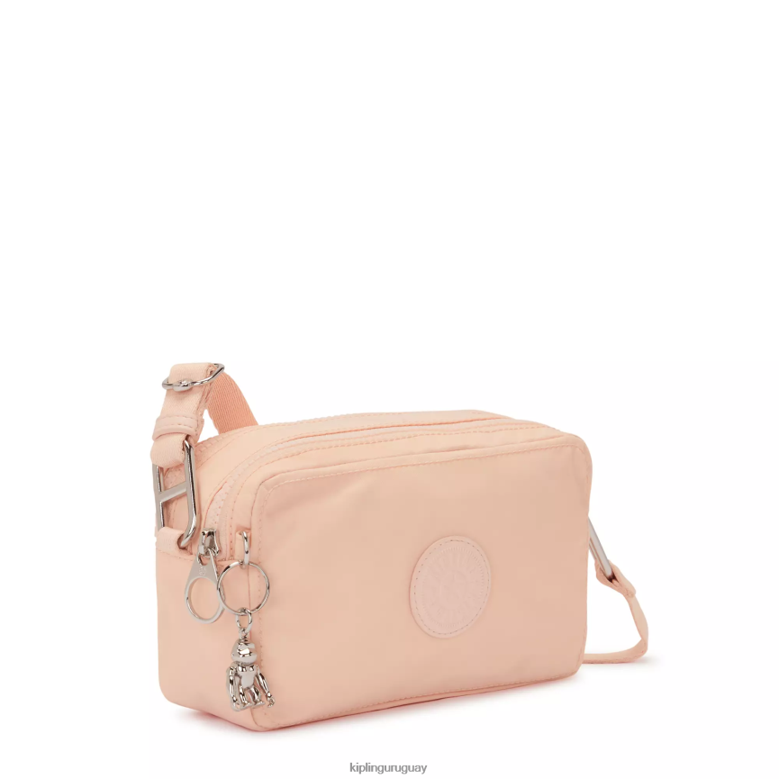 Kipling bolsa crossbody milda H44NB68 rosa de jardín mujer bolsos cruzados