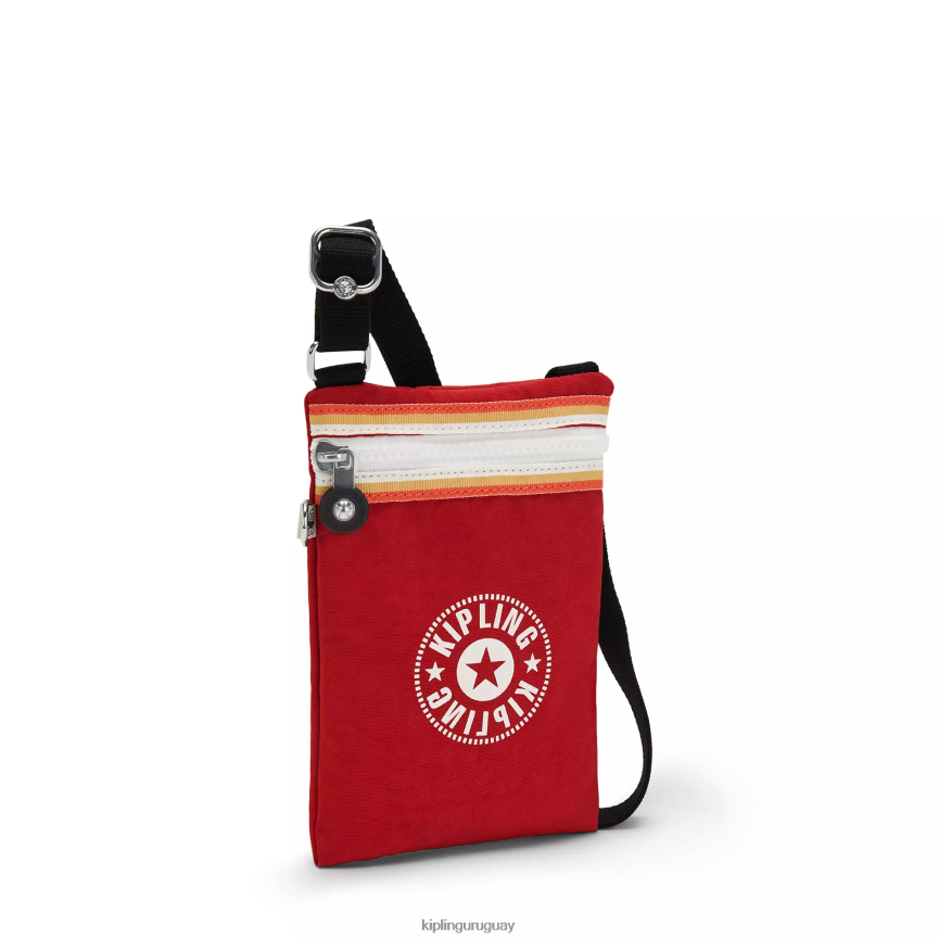 Kipling bolsa crossbody mini afia H44NB82 colorete rojo mujer bolsos cruzados