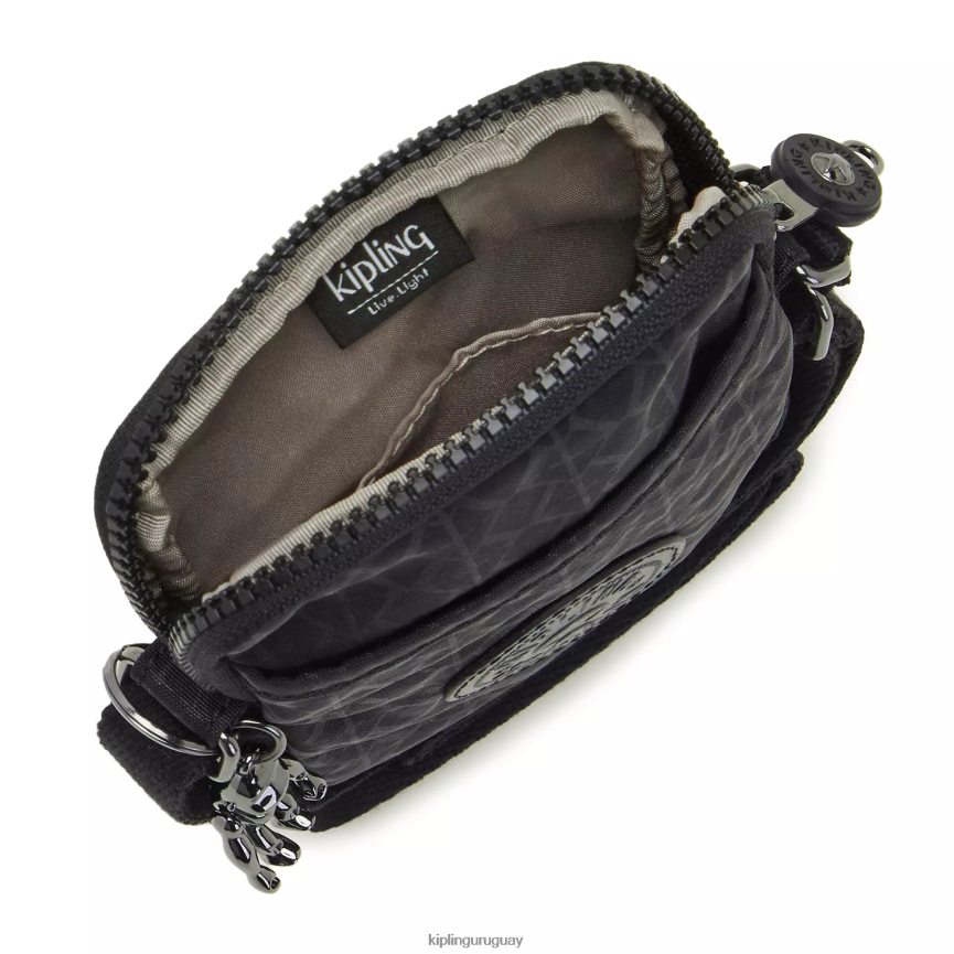 Kipling bolsa crossbody para teléfono con estampado Tally H44NB70 firma en relieve mujer bolsos cruzados