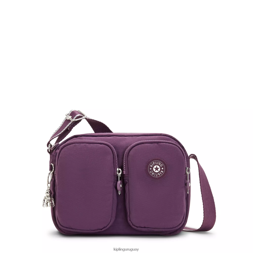 Kipling bolsa crossbody patty H44NB218 ciruela interminable mujer bolsos cruzados