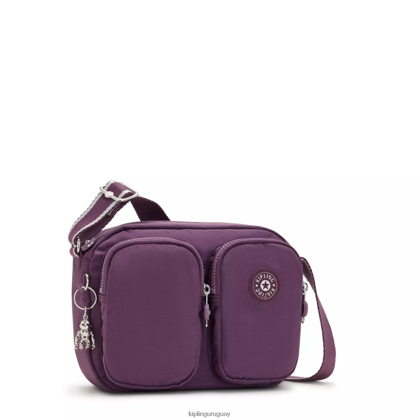 Kipling bolsa crossbody patty H44NB218 ciruela interminable mujer bolsos cruzados