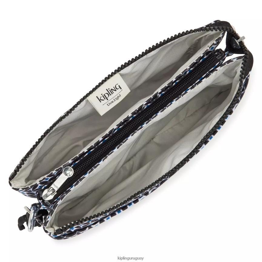 Kipling bolsa crossbody riri estampada H44NB143 azulejo negruzco mujer bolsos cruzados