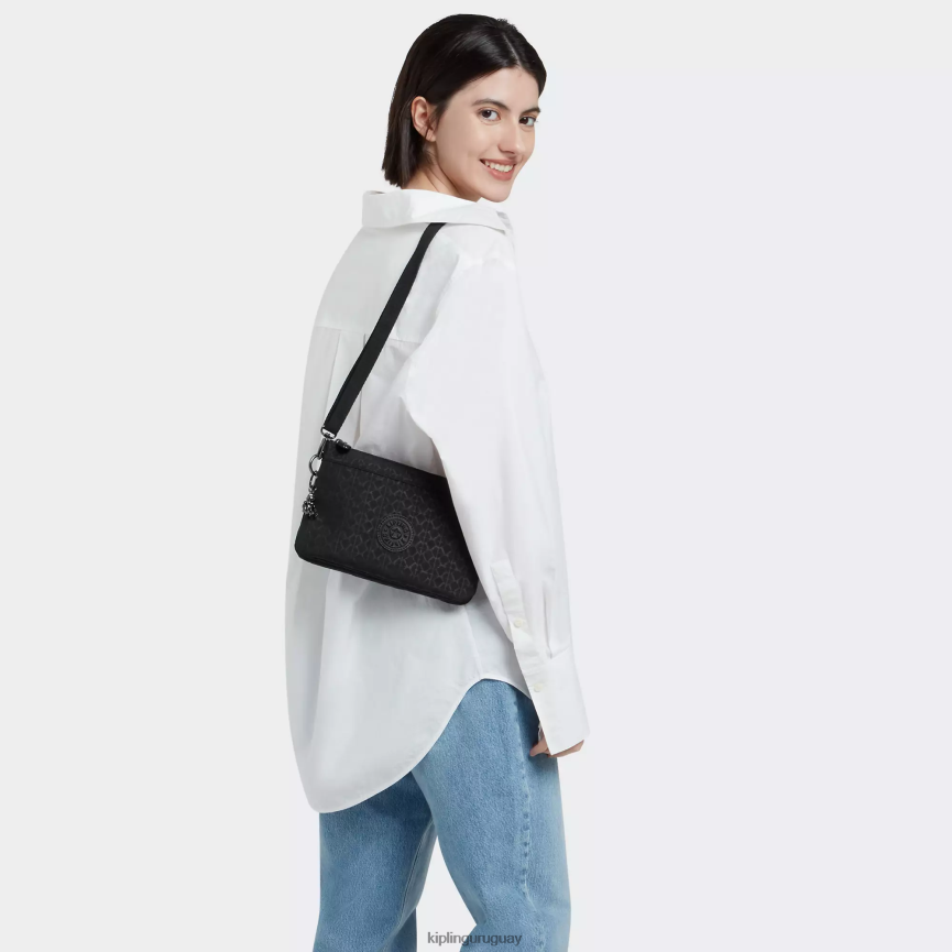 Kipling bolsa crossbody riri estampada H44NB187 firma en relieve mujer bolsos cruzados