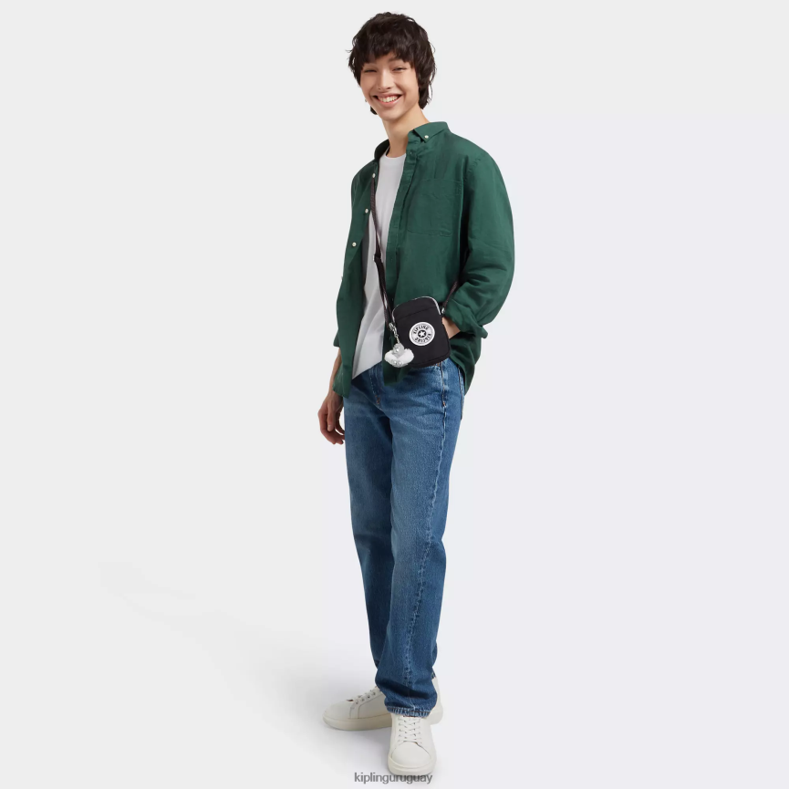 Kipling bolso cruzado para teléfono Tally H44NB25 verdadera diversión negra mujer bolsos cruzados