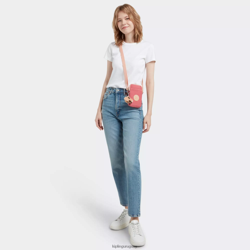 Kipling bolso cruzado para teléfono Tally H44NB55 rosa alegre mujer bolsos cruzados