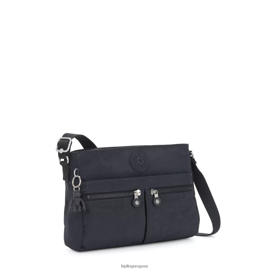 Kipling nuevo bolso bandolera angie H44NB169 azul azul mujer bolsos cruzados