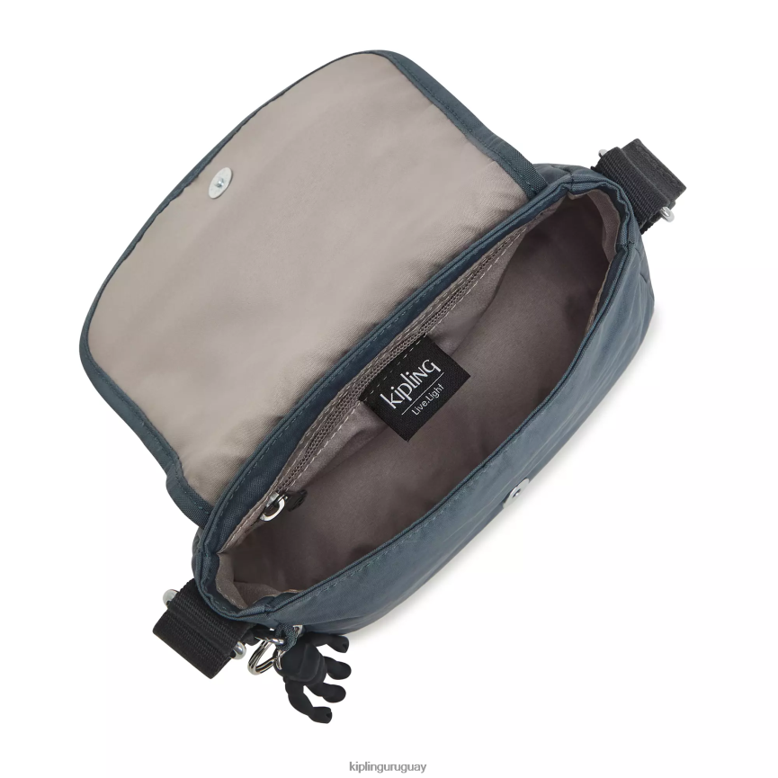 Kipling bolsa crossbody sabian mini H44NB194 gris nocturno mujer minibolsos