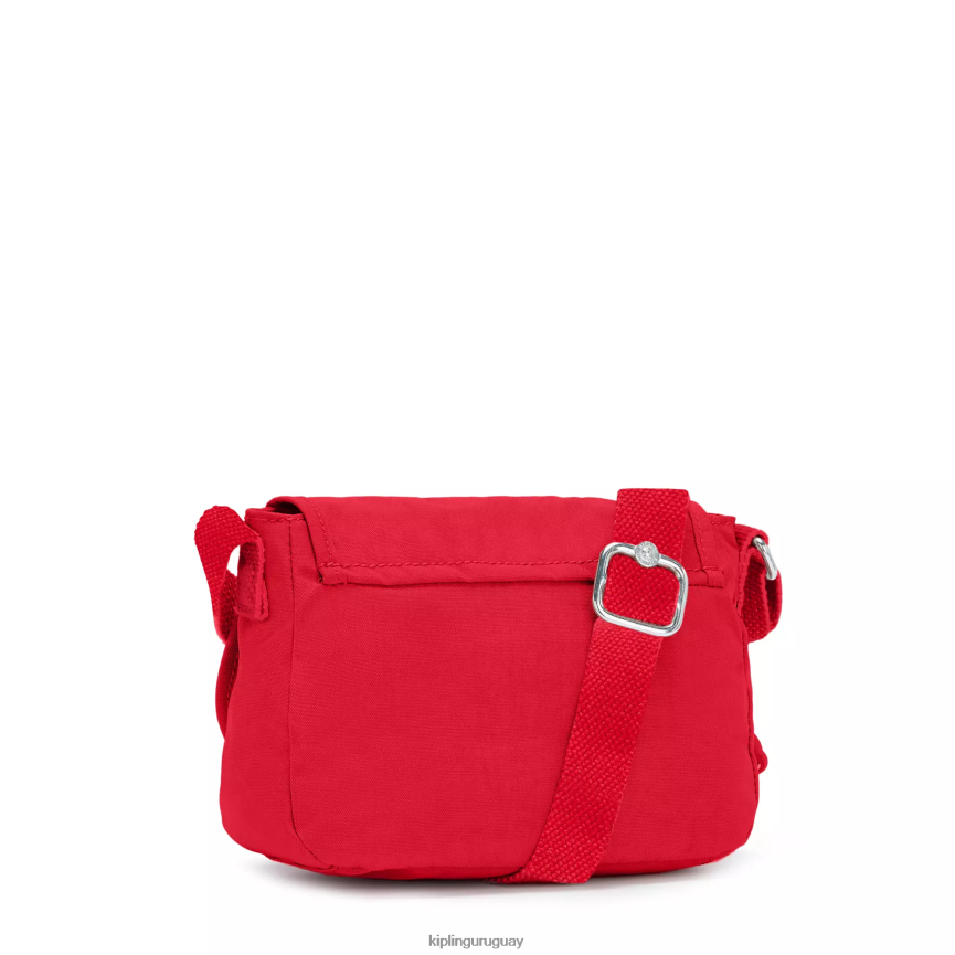 Kipling bolsa crossbody sabian mini H44NB195 colorete rojo mujer minibolsos