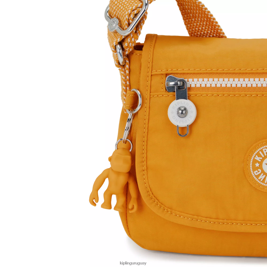 Kipling bolsa crossbody sabian mini H44NB197 amarillo rapido mujer minibolsos