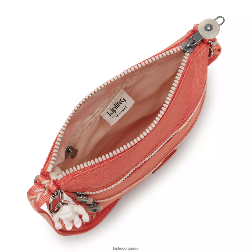 Kipling bolso bandolera mini keiko H44NB87 rosa de la vendimia mujer minibolsos