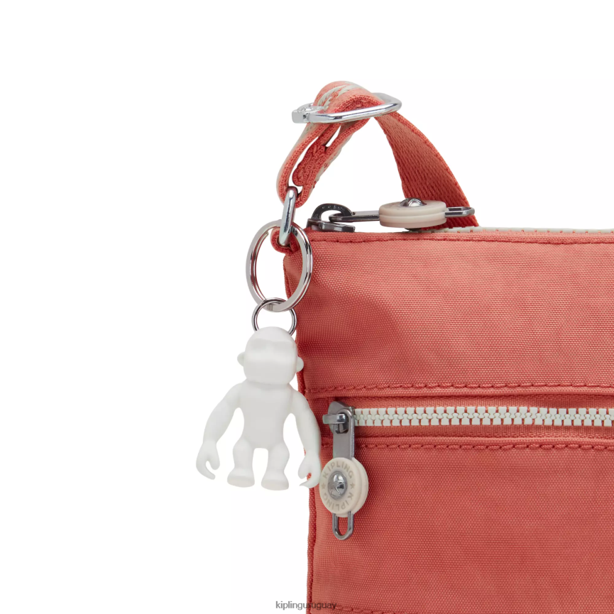 Kipling bolso bandolera mini keiko H44NB87 rosa de la vendimia mujer minibolsos