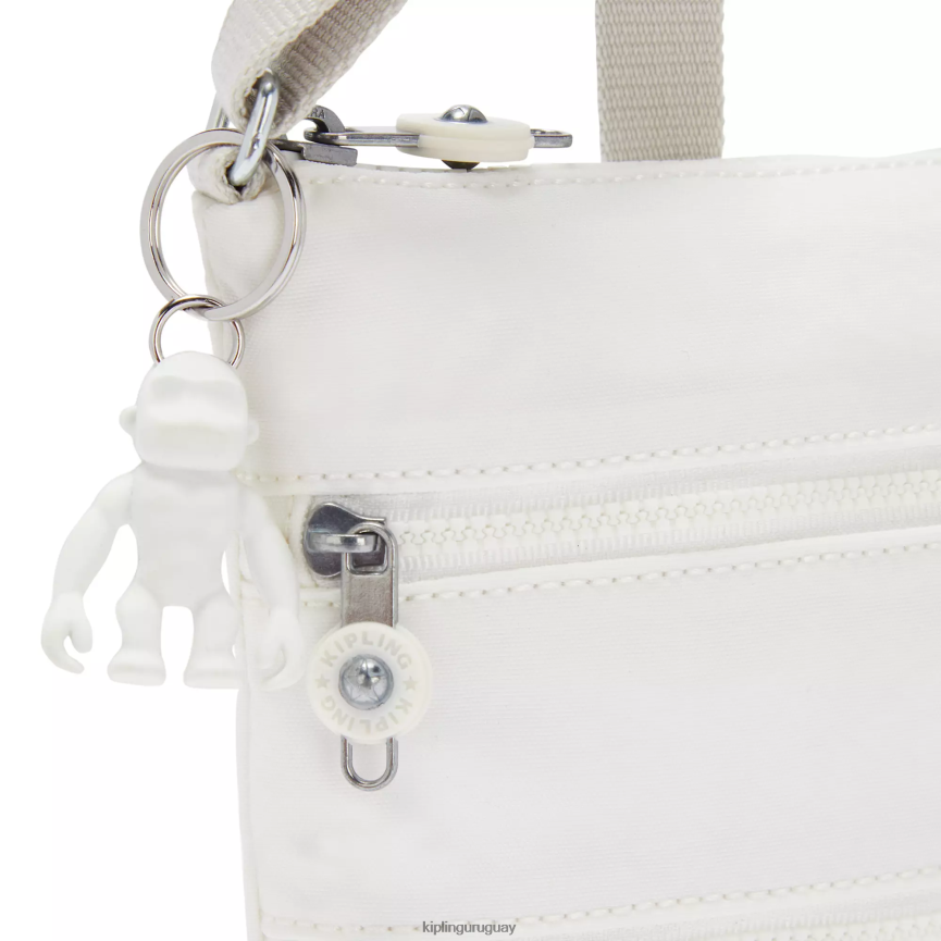 Kipling bolso bandolera mini keiko H44NB89 alabastro nuevo mujer minibolsos